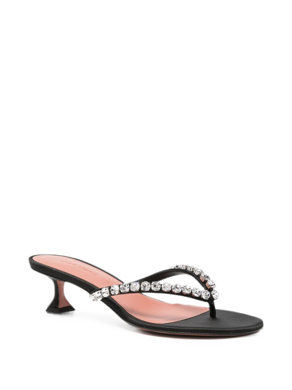 Amina Muaddi Sandals BLACK