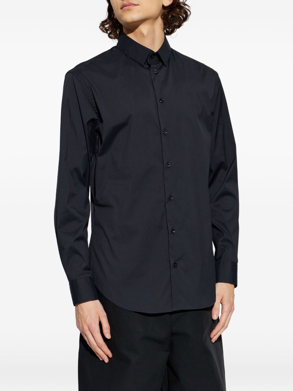 GIORGIO ARMANI Shirts NAVY
