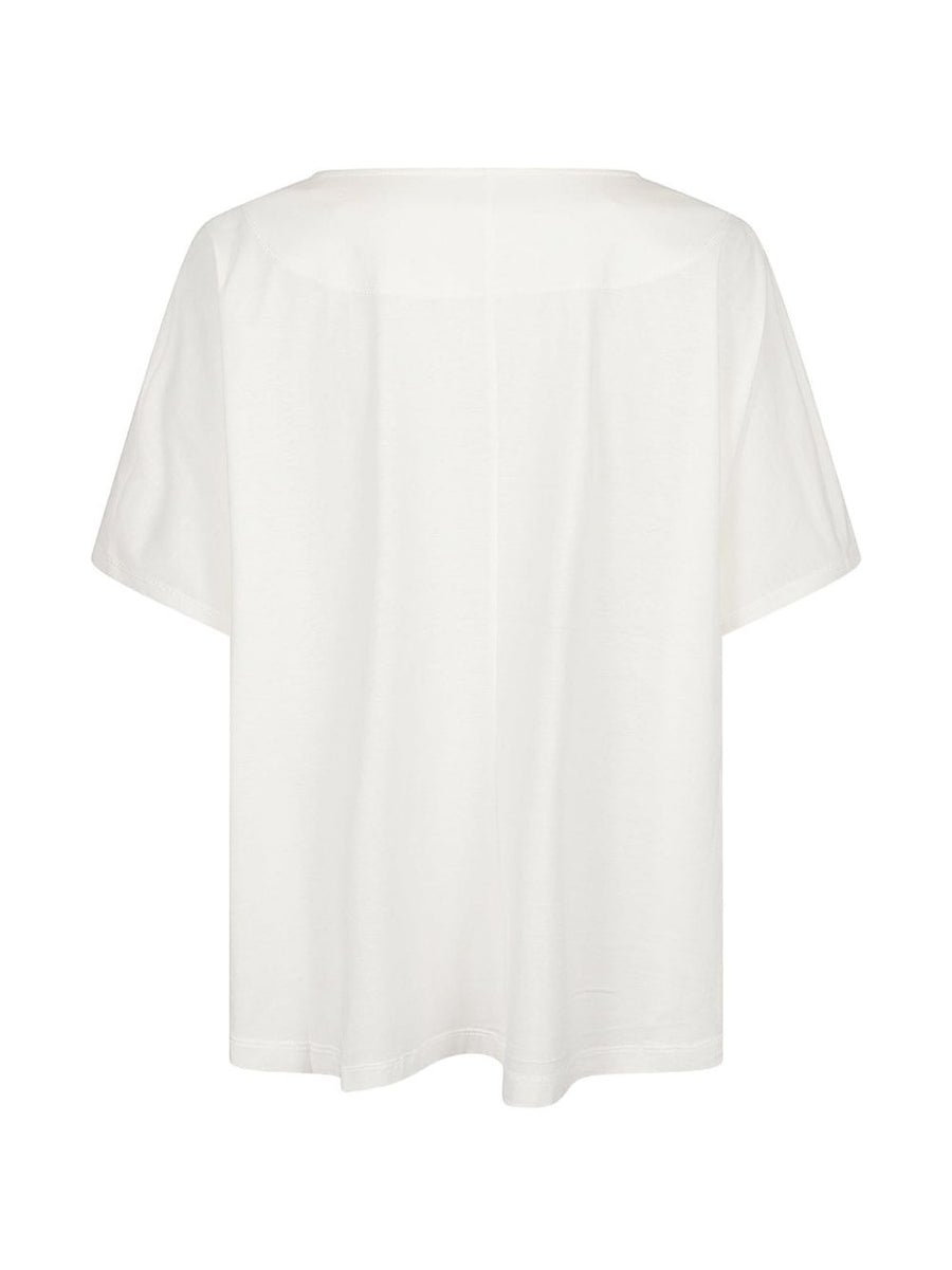 MOYURU Printed Cotton T Shirt For Women With Subtle Black Print Crew Neck Wardrobe Staple