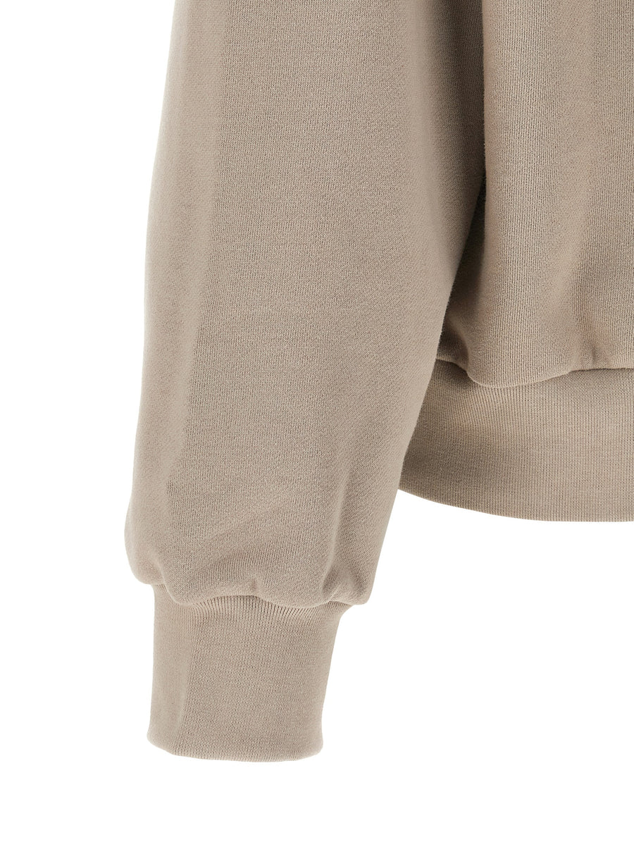 Fear Of God Essentials Hoodie Versatile Classic Fit For Men Gray Core Fleece With Front Pockets