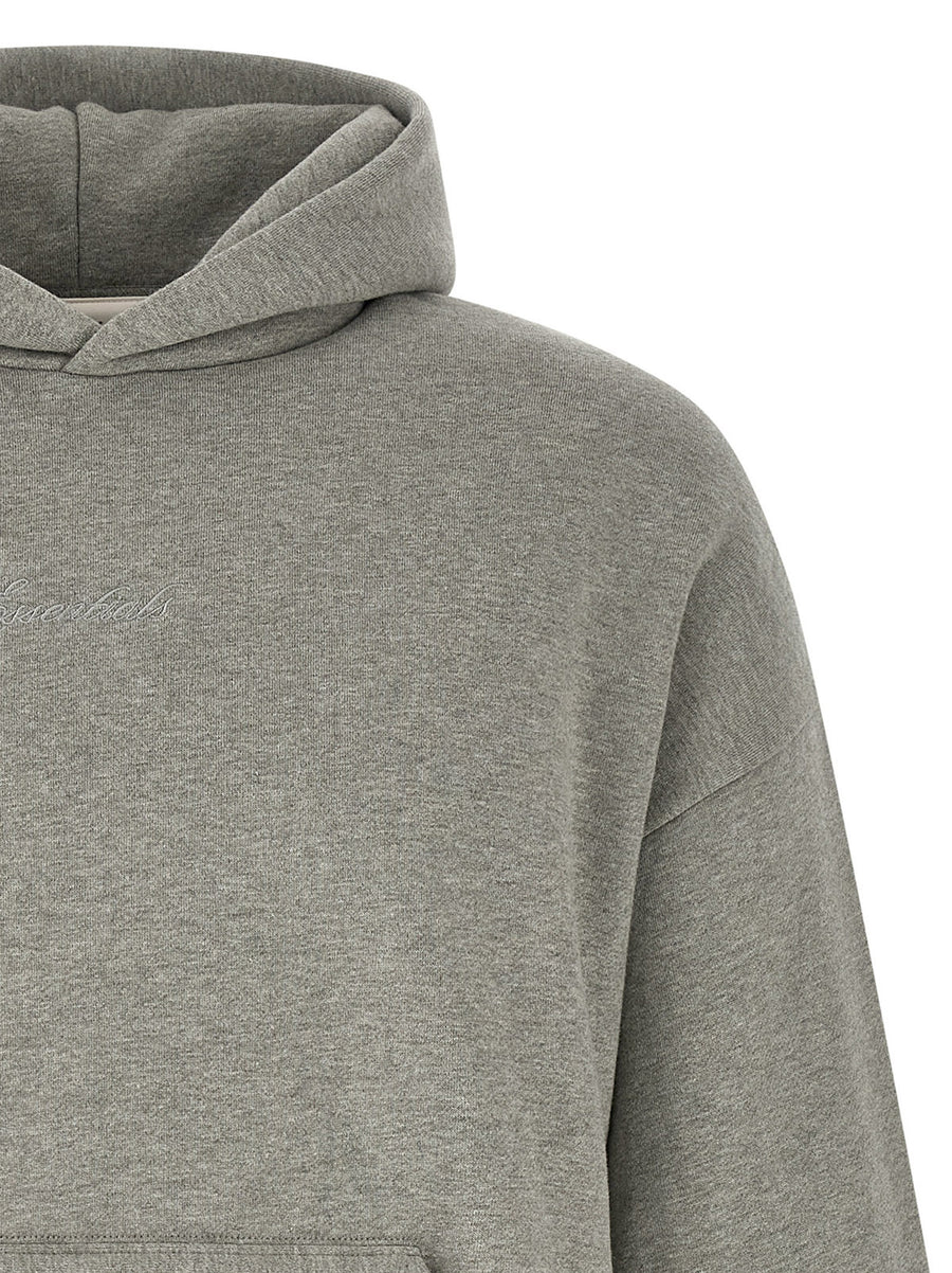 Fear Of God Essential Signature Classic Hoodie For Men Oversized Fleece Cotton Comfort Kangaroo Pocket