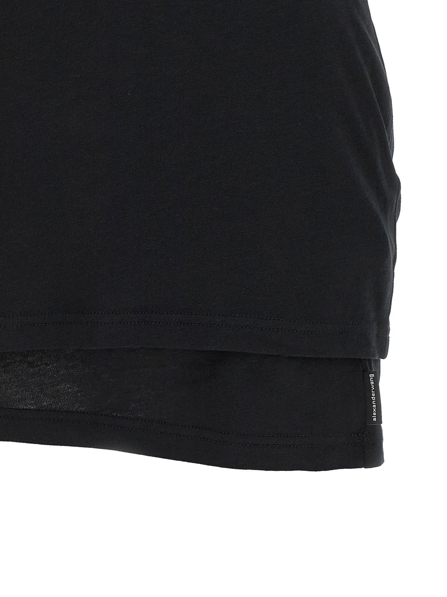 Alexander Wang Twisted Bust Layered Dress