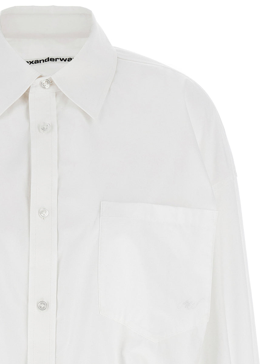 Alexander Wang Pre-styled Shirt Dress W Chain Dress