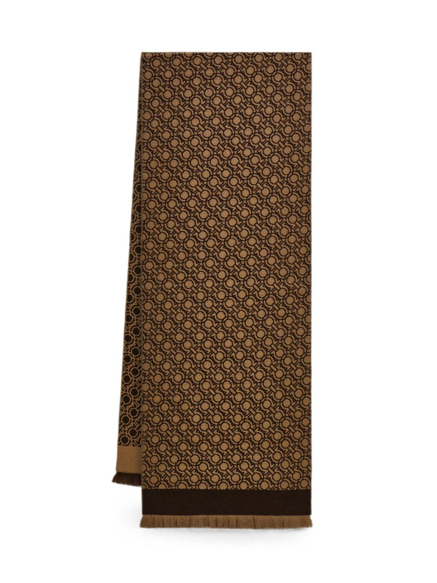 Ferragamo Scarfs BROWN