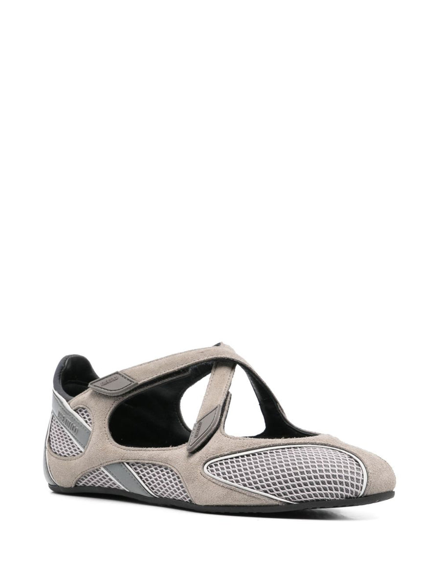 THE ATTICO Flat shoes GREY