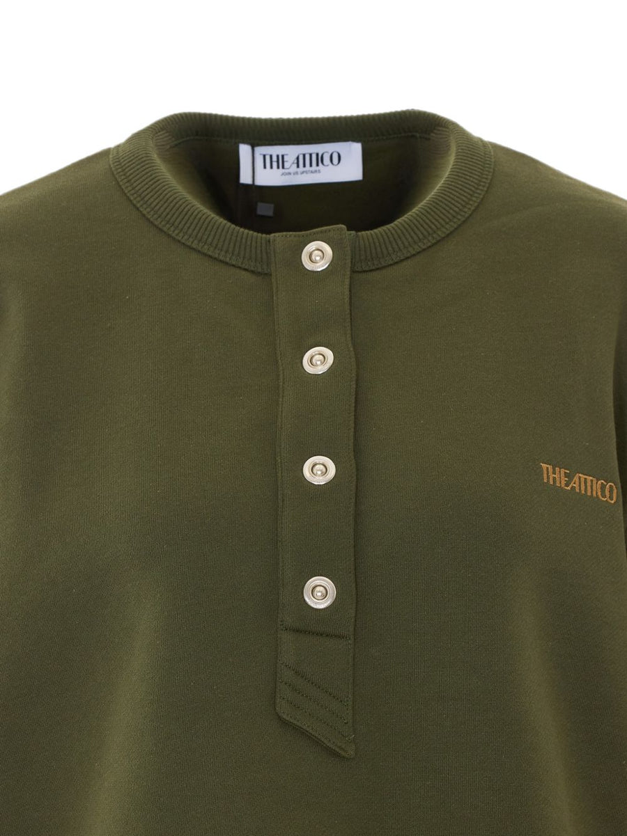 THE ATTICO T-shirts and Polos GREEN