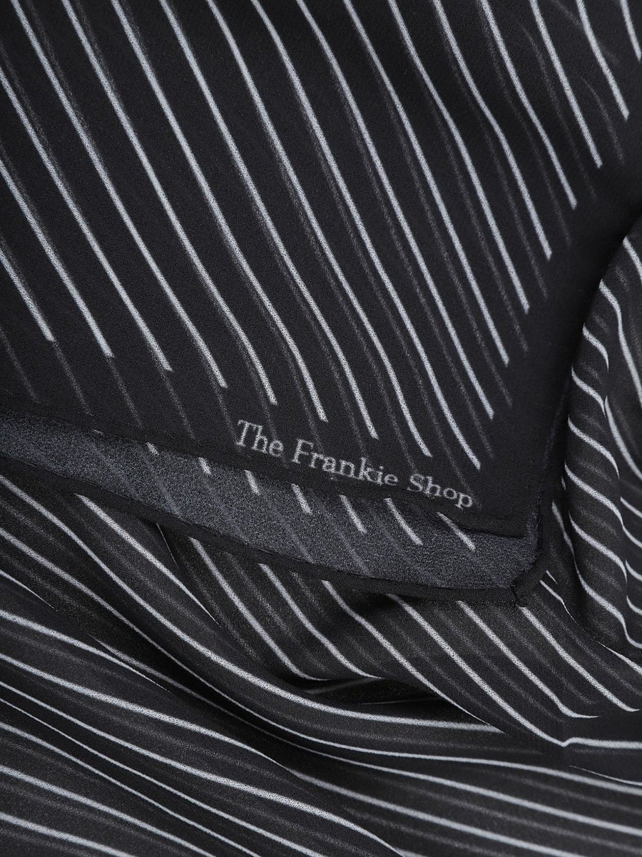 032C THE FRANKIE SHOP PRE Scarfs BLACK