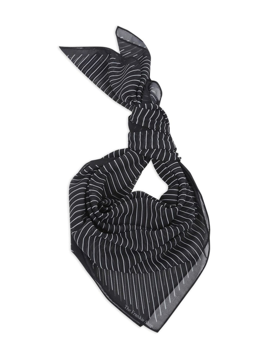 032C THE FRANKIE SHOP PRE Scarfs BLACK