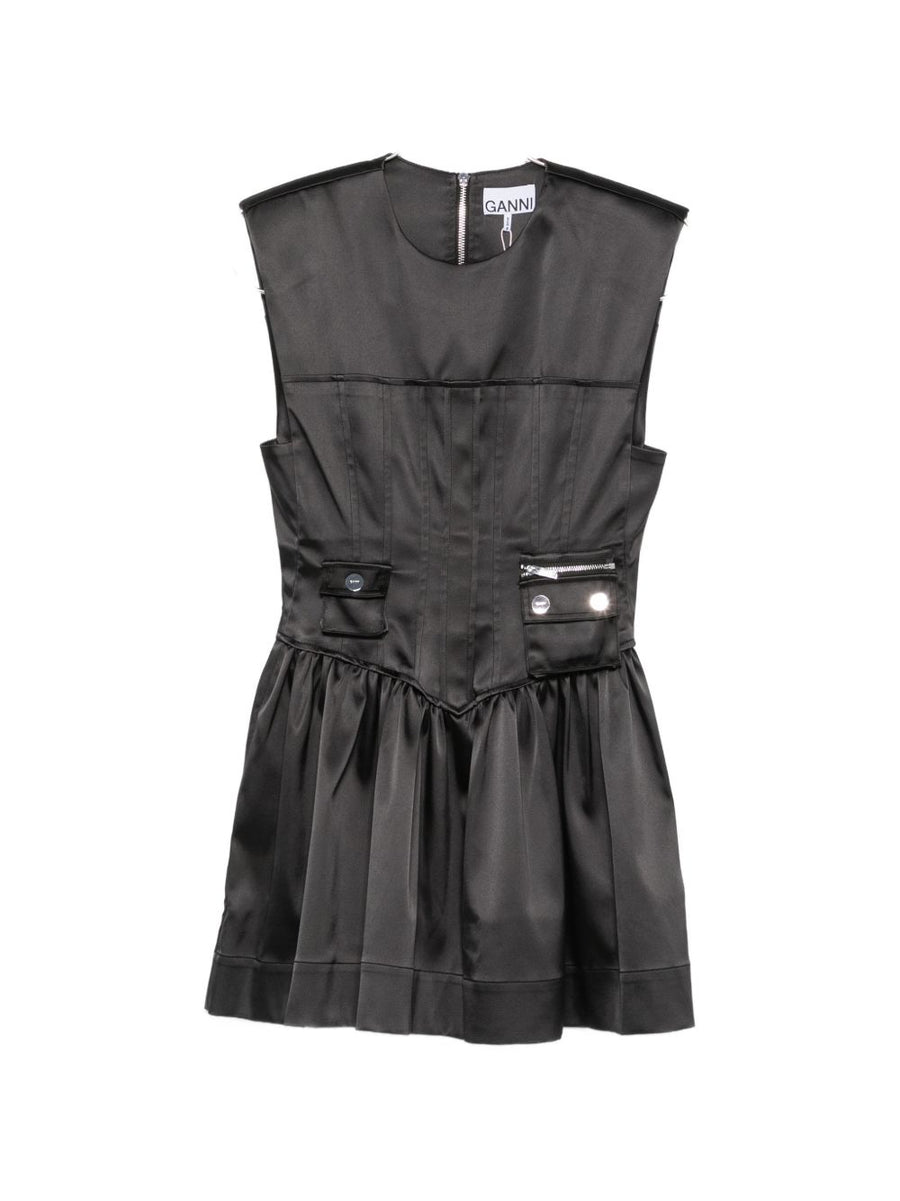 GANNI Dresses BLACK