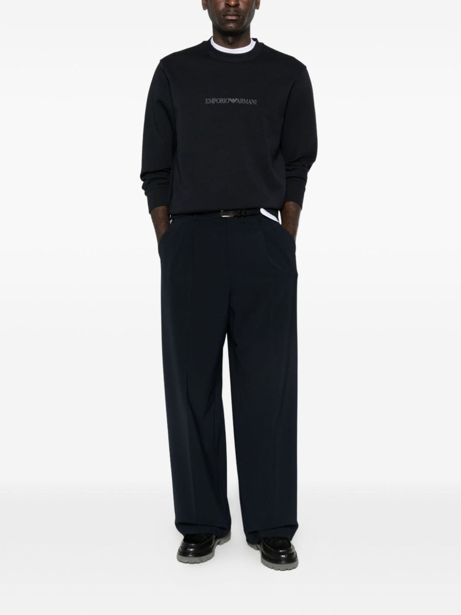 Emporio Armani Sweaters NAVY