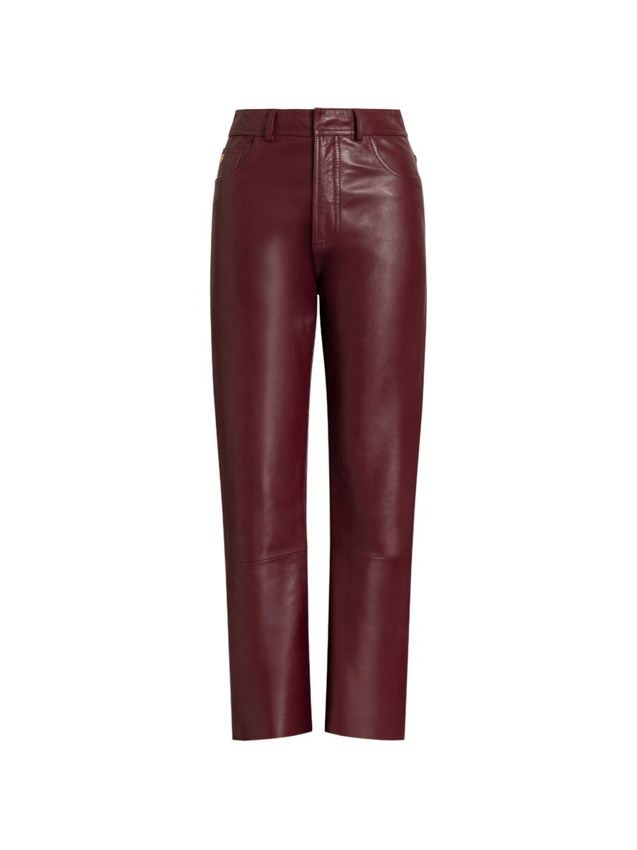 032C Alberta Ferretti Trousers BROWN