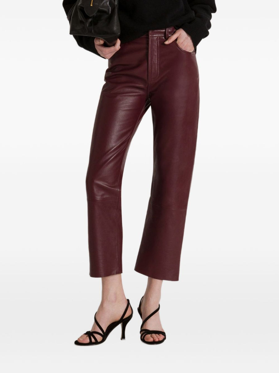 032C Alberta Ferretti Trousers BROWN