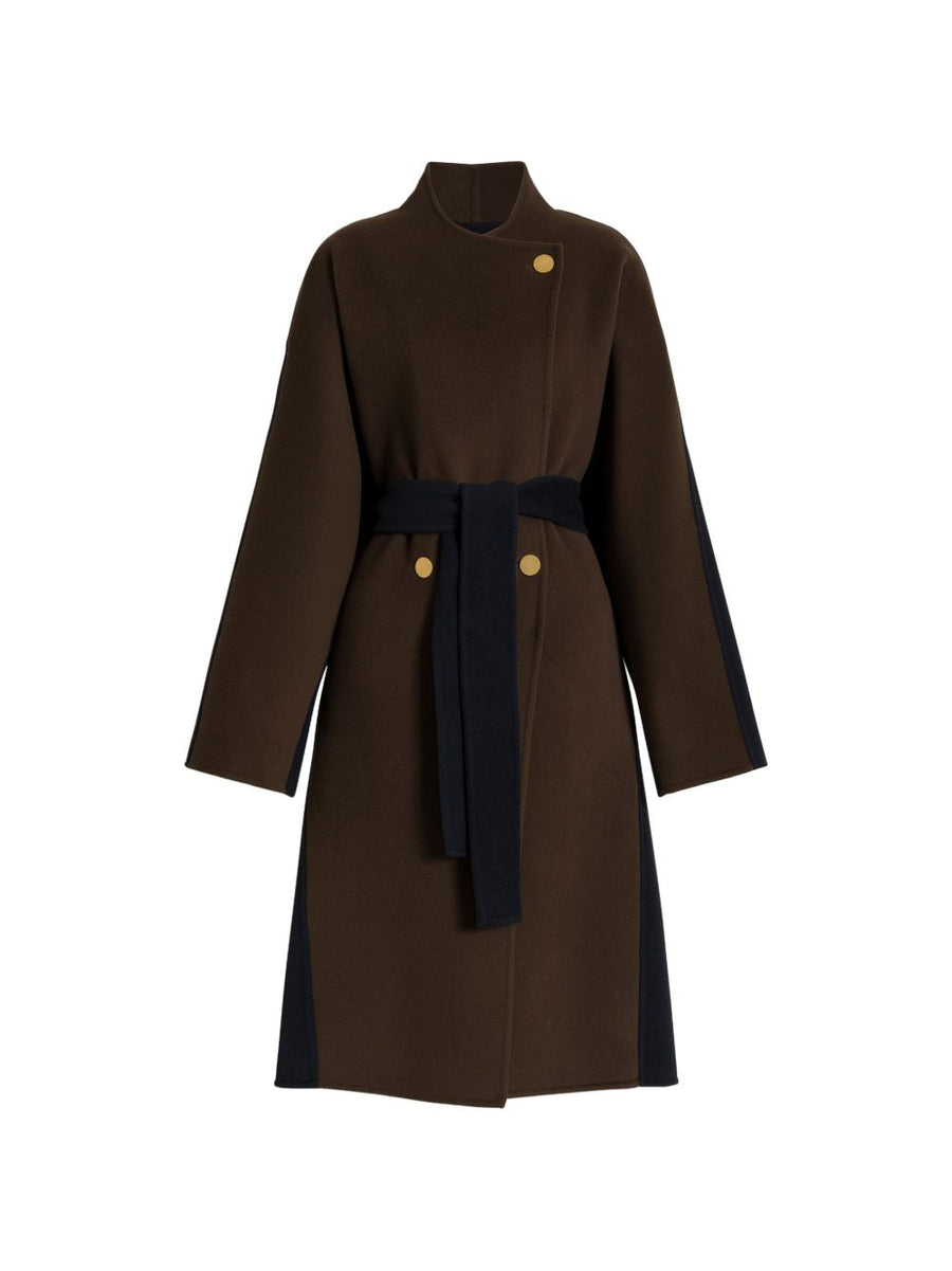 032C Alberta Ferretti Coats DARK GREEN