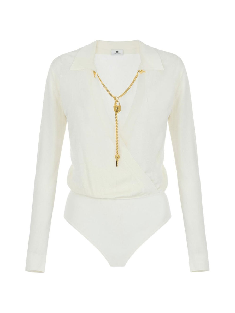 Elisabetta Franchi Top WHITE