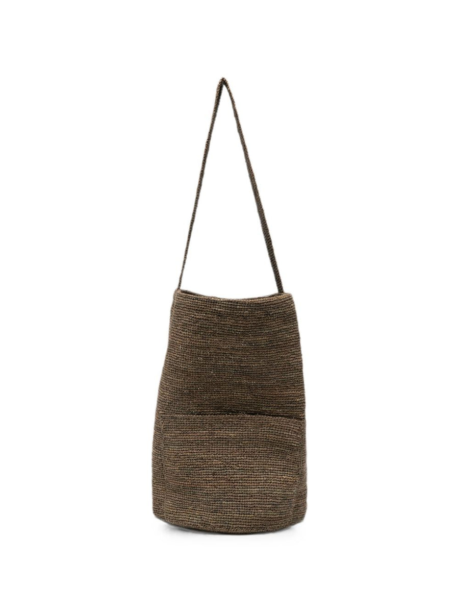 Sophie Digard Raffia Bucket Bag