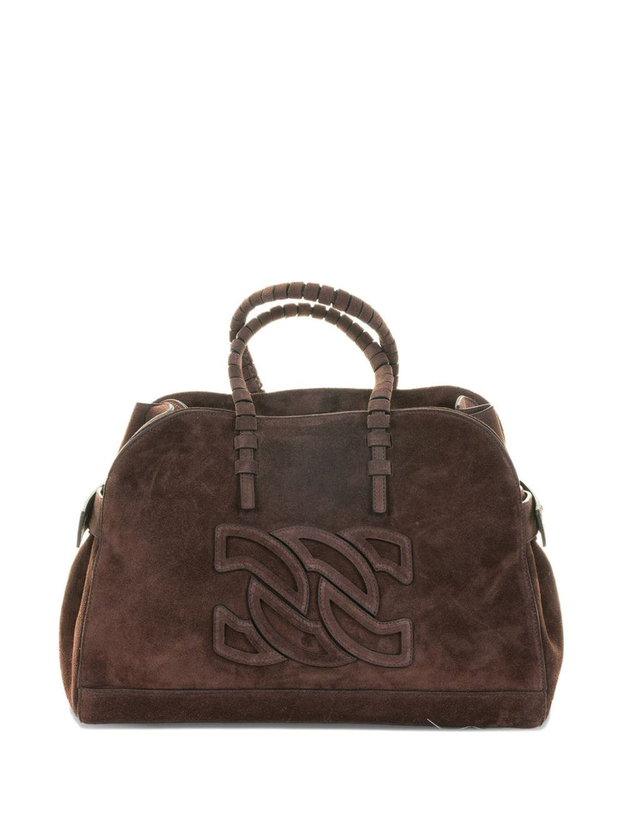 Casadei Park Avenue Suede Bag