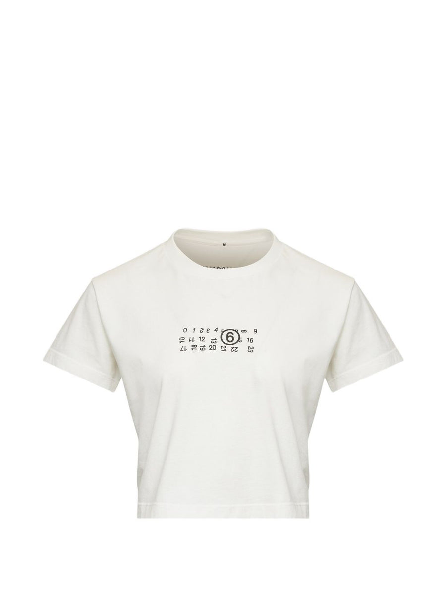 MM6 Maison Margiela T-shirts and Polos WHITE