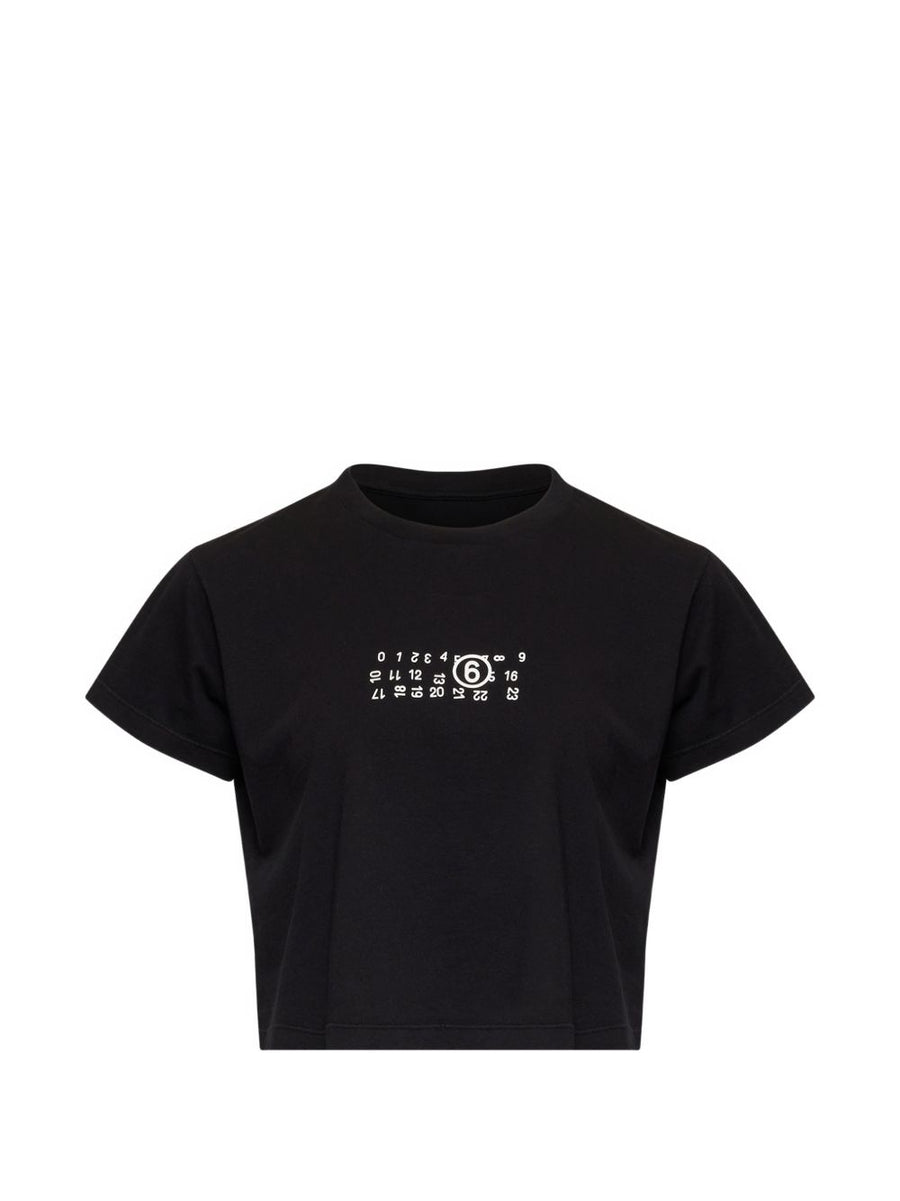 MM6 Maison Margiela T-shirts and Polos BLACK