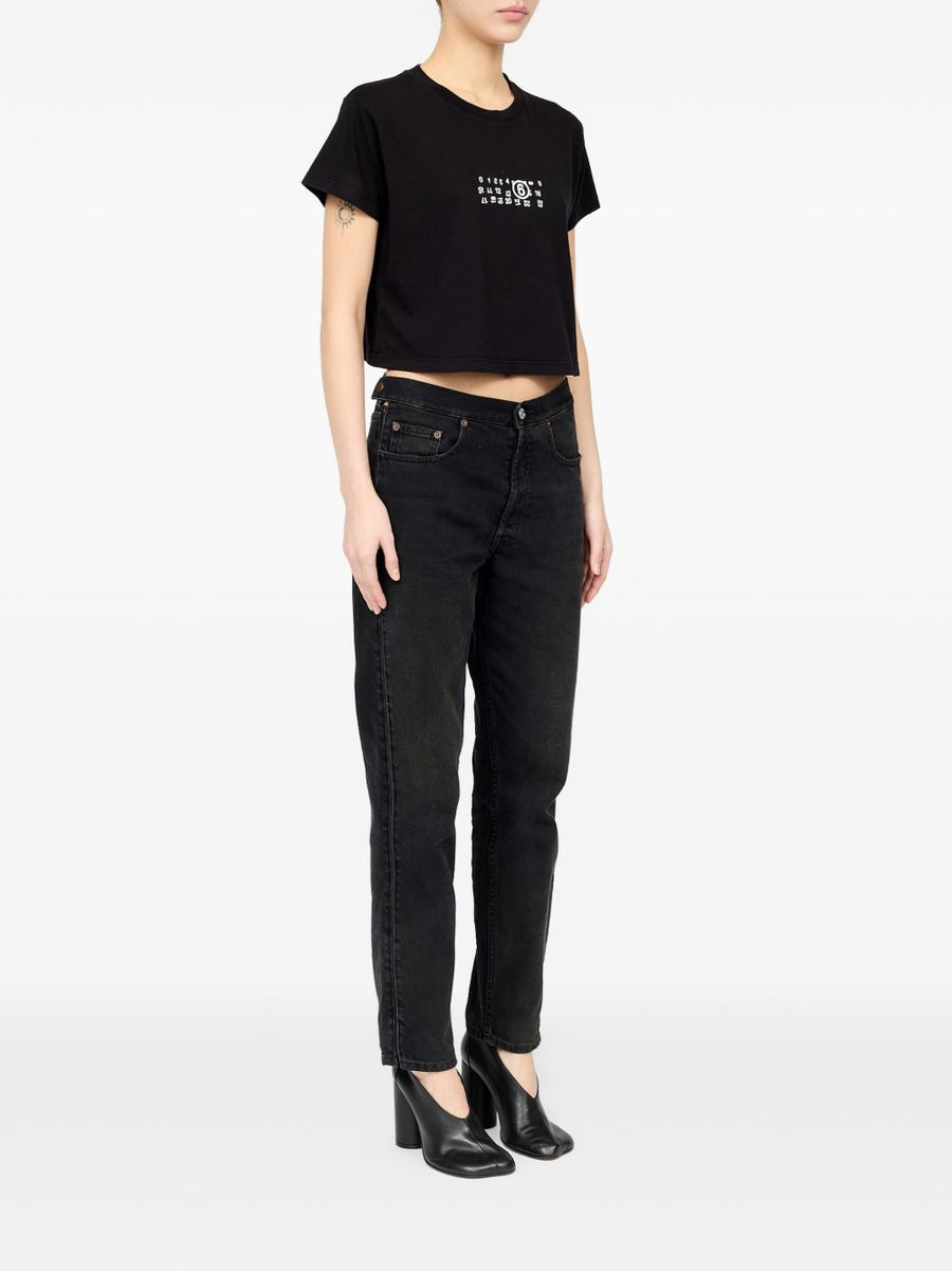 MM6 Maison Margiela T-shirts and Polos BLACK