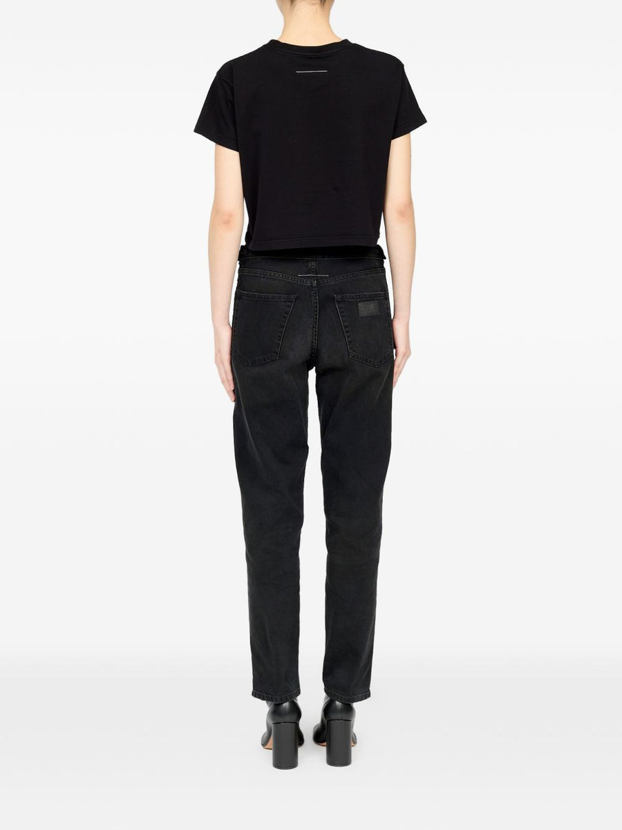 MM6 Maison Margiela T-shirts and Polos BLACK