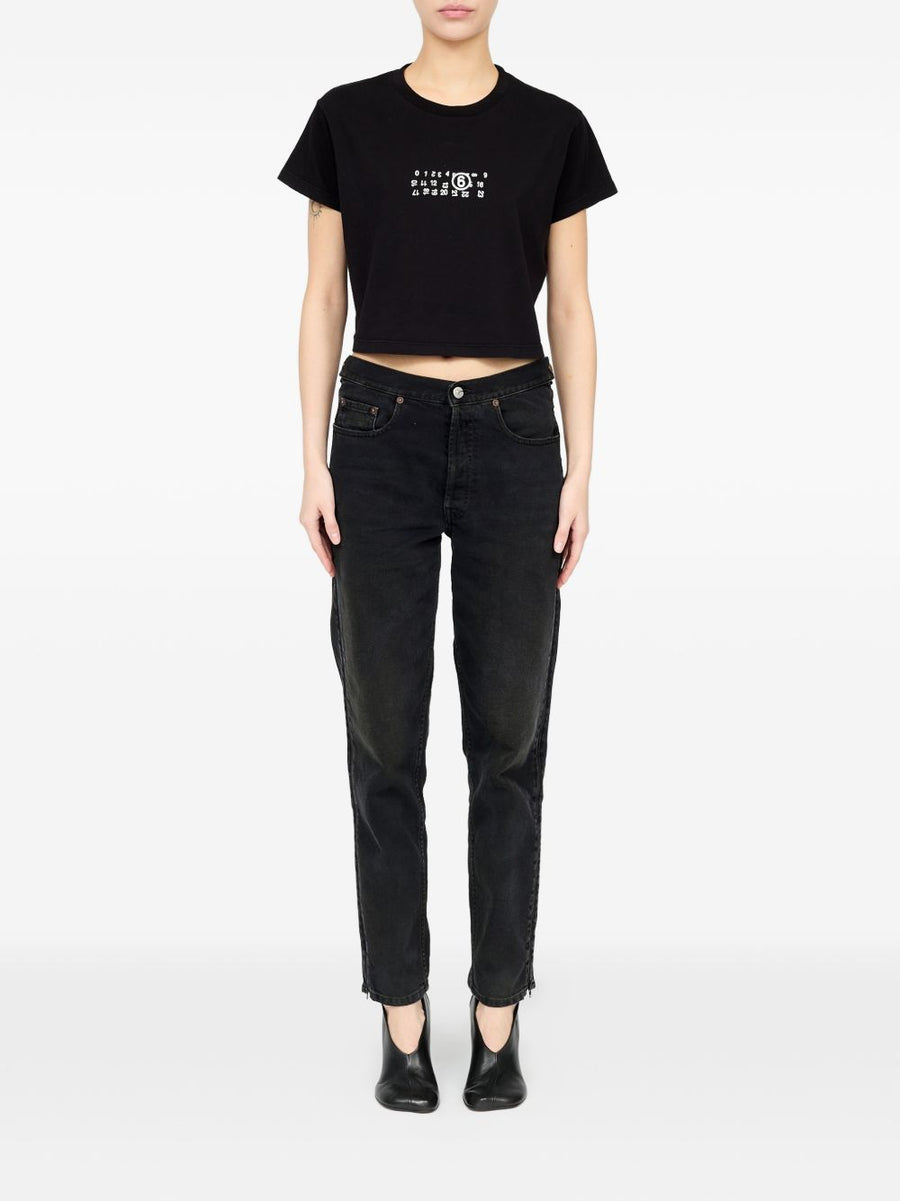 MM6 Maison Margiela T-shirts and Polos BLACK