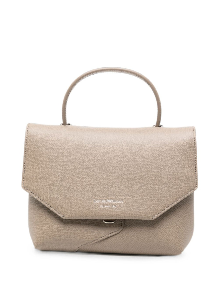Emporio Armani Leather Top Handle Bag