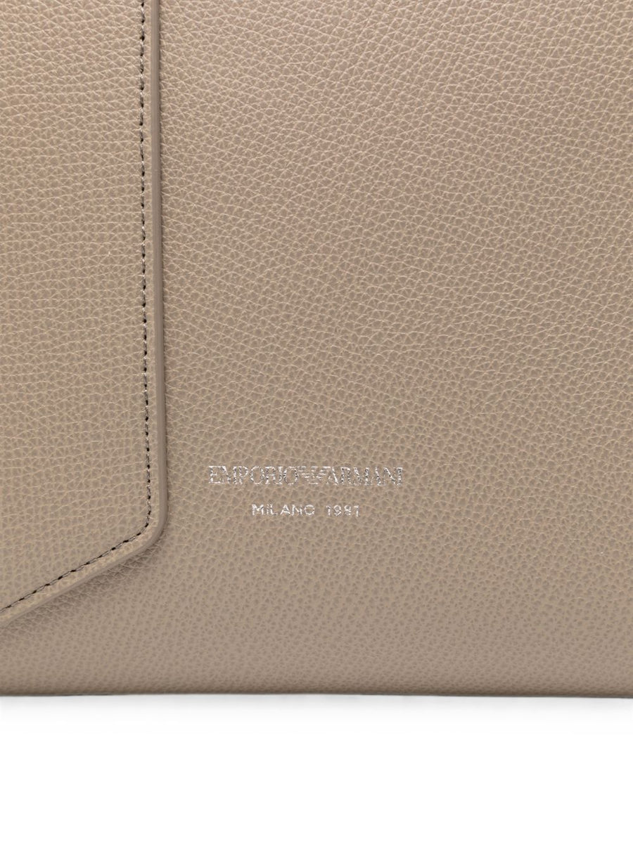 Emporio Armani Leather Tote Bag