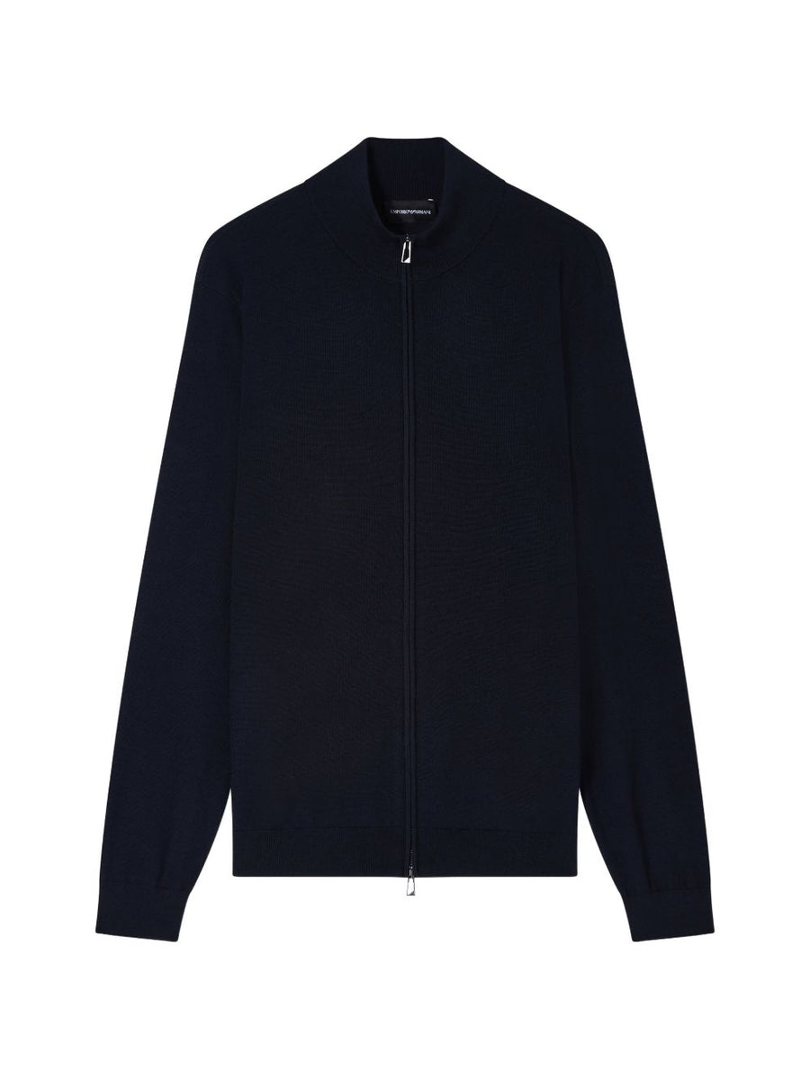 Emporio Armani Sweaters NAVY