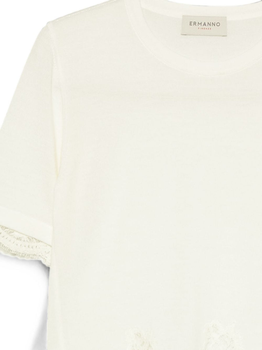 ERMANNO FIRENZE T-shirts and Polos WHITE