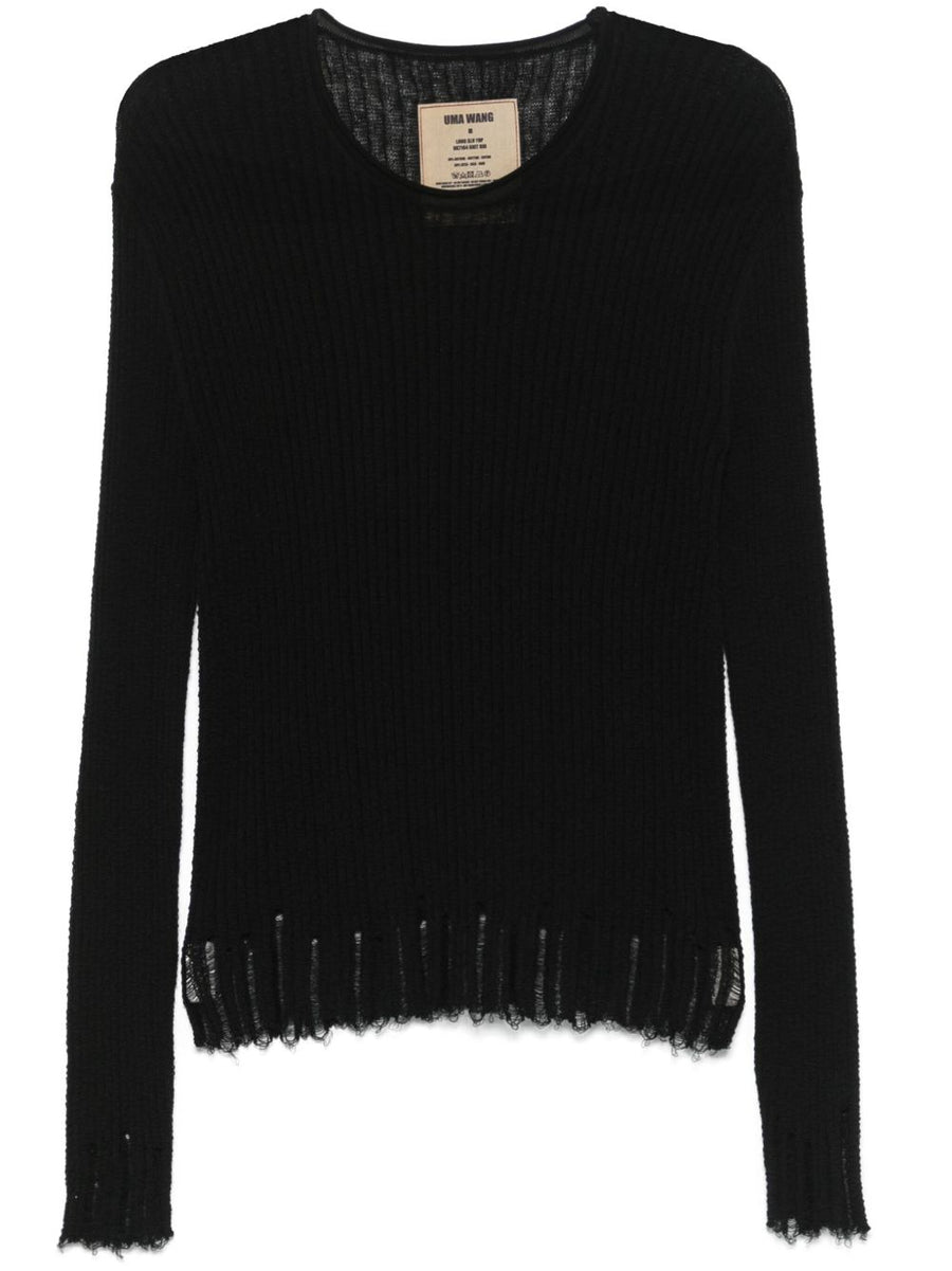Uma Wang Sweaters BLACK