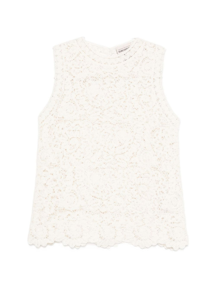 Semicouture Sweaters WHITE