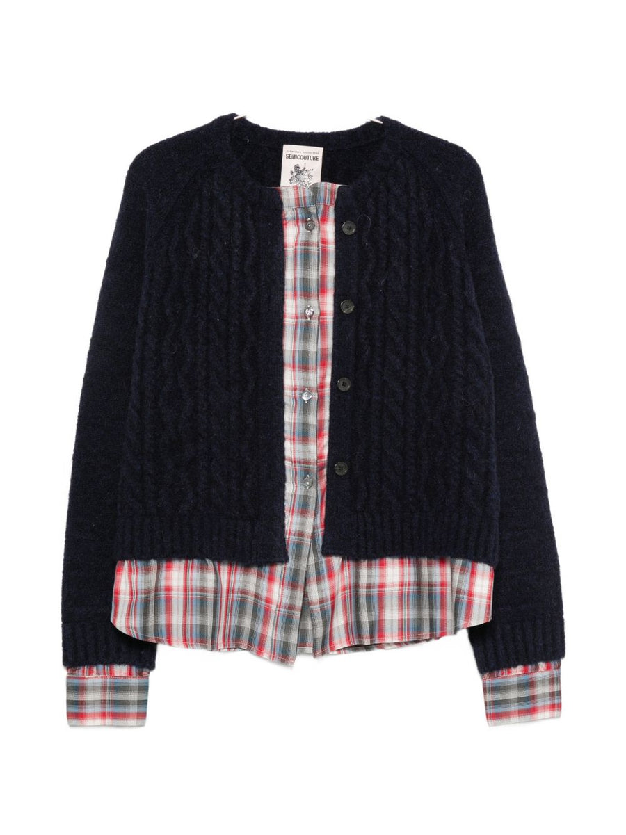 Semicouture Sweaters NAVY