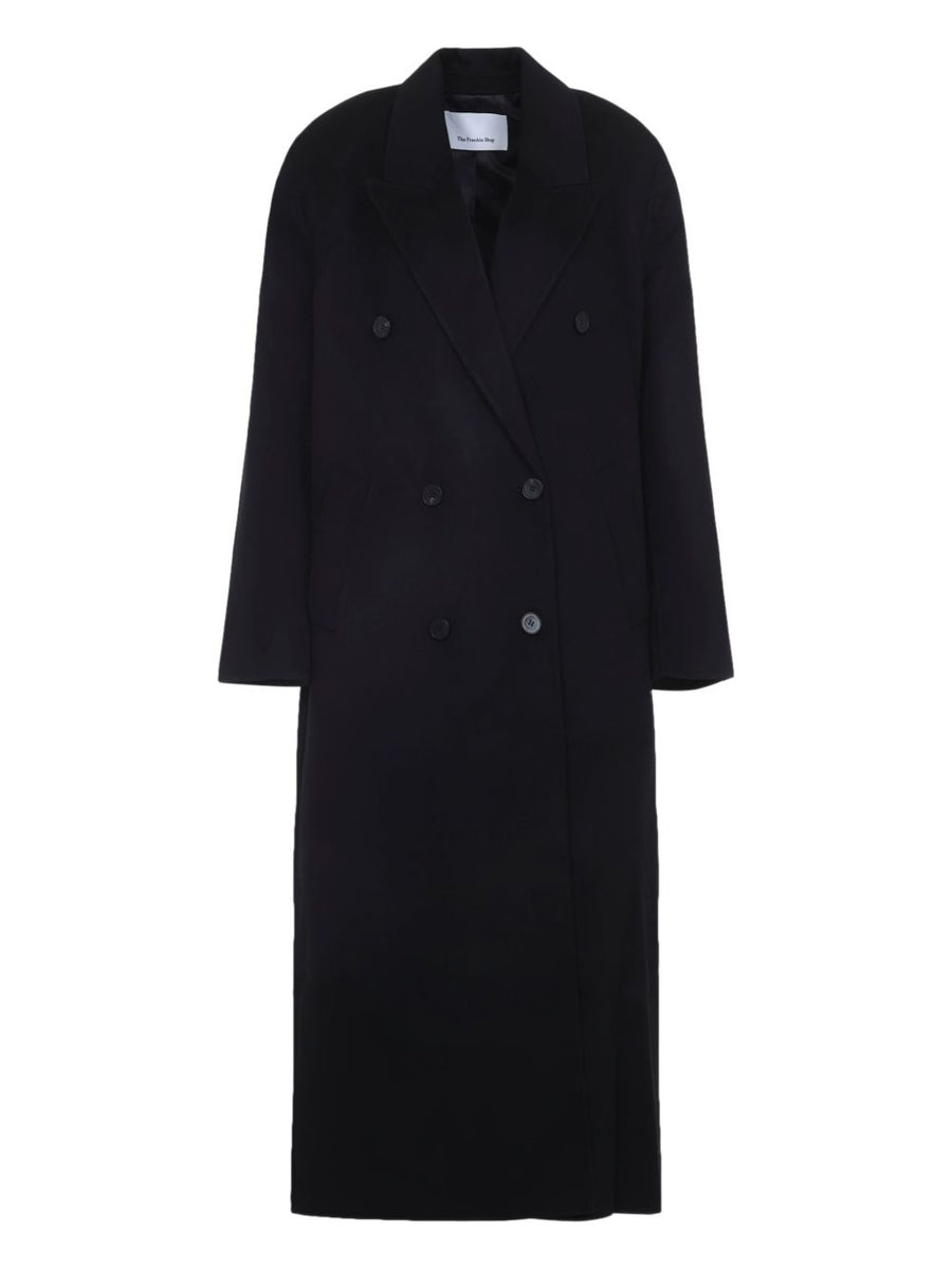 032C THE FRANKIE SHOP Coats BLACK