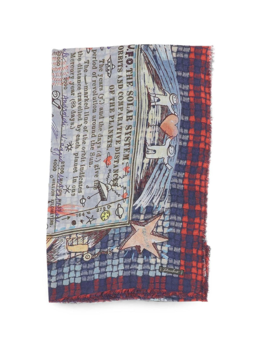 Faliero Sarti Scarfs GREEN