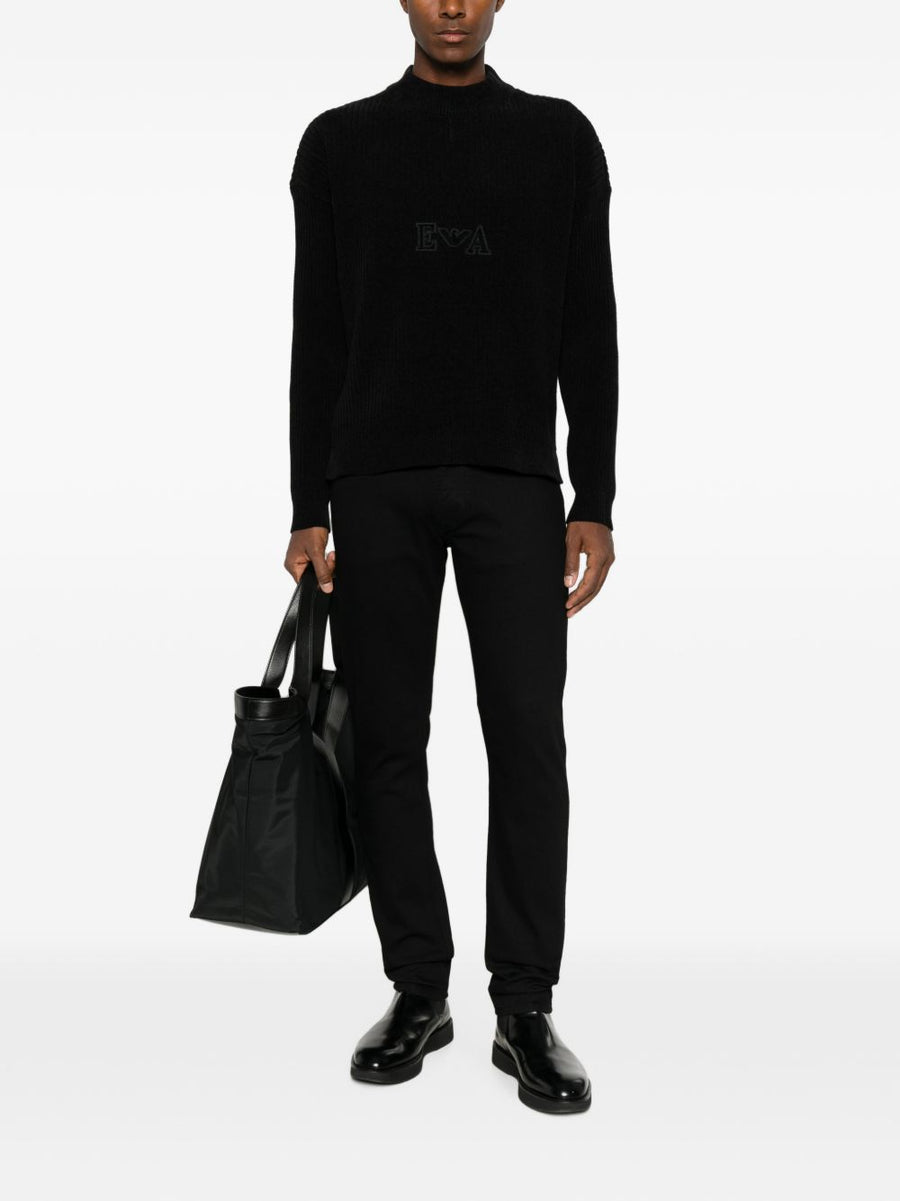 EMPORIO ARMANI CAPSULE Sweaters BLACK