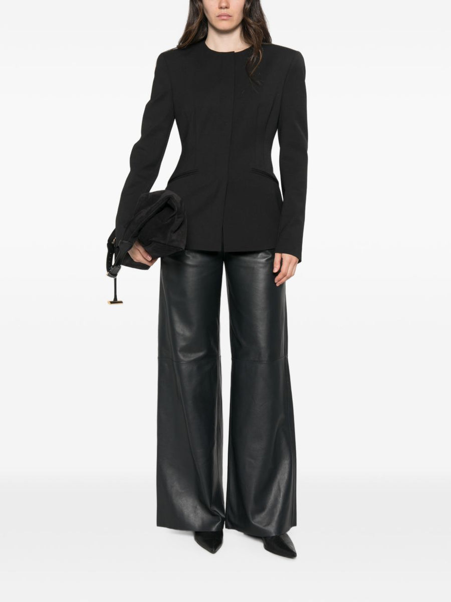 Forte Forte Trousers PETROL BLUE