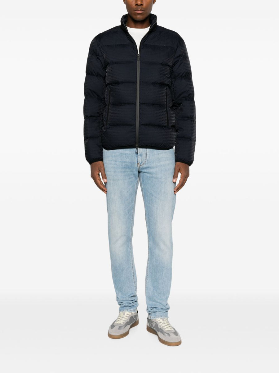 Emporio Armani Coats NAVY