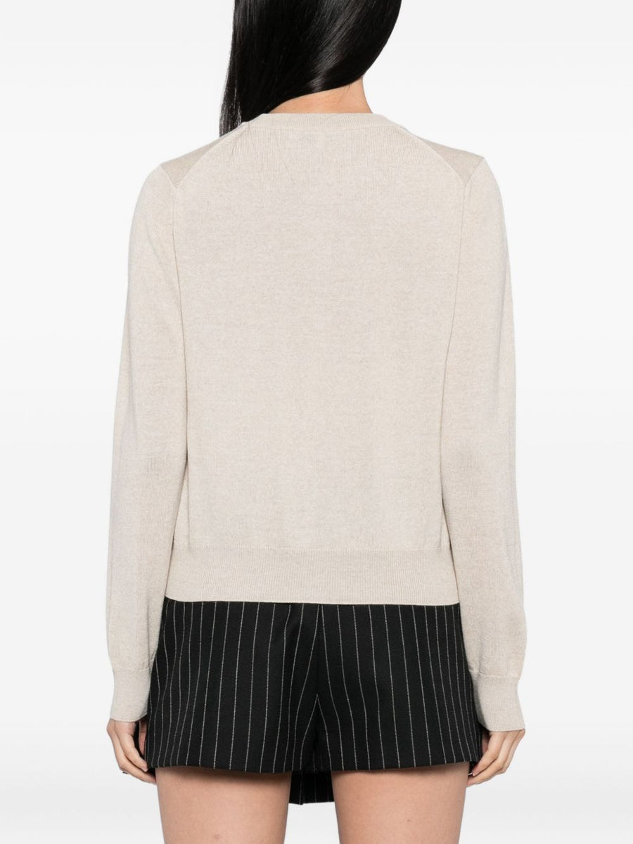 Maison Kitsuné MAISON KITSUNE' Sweaters BEIGE