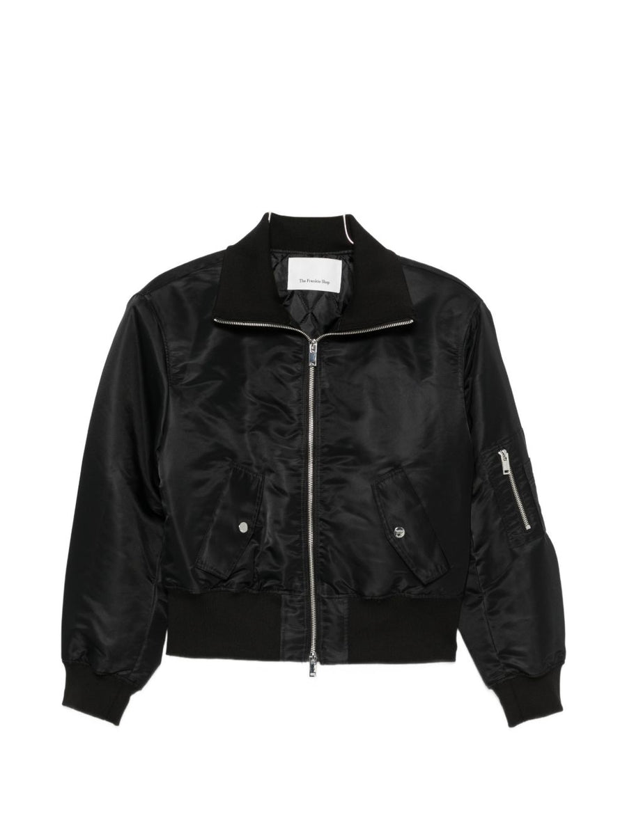 032C THE FRANKIE SHOP Coats BLACK