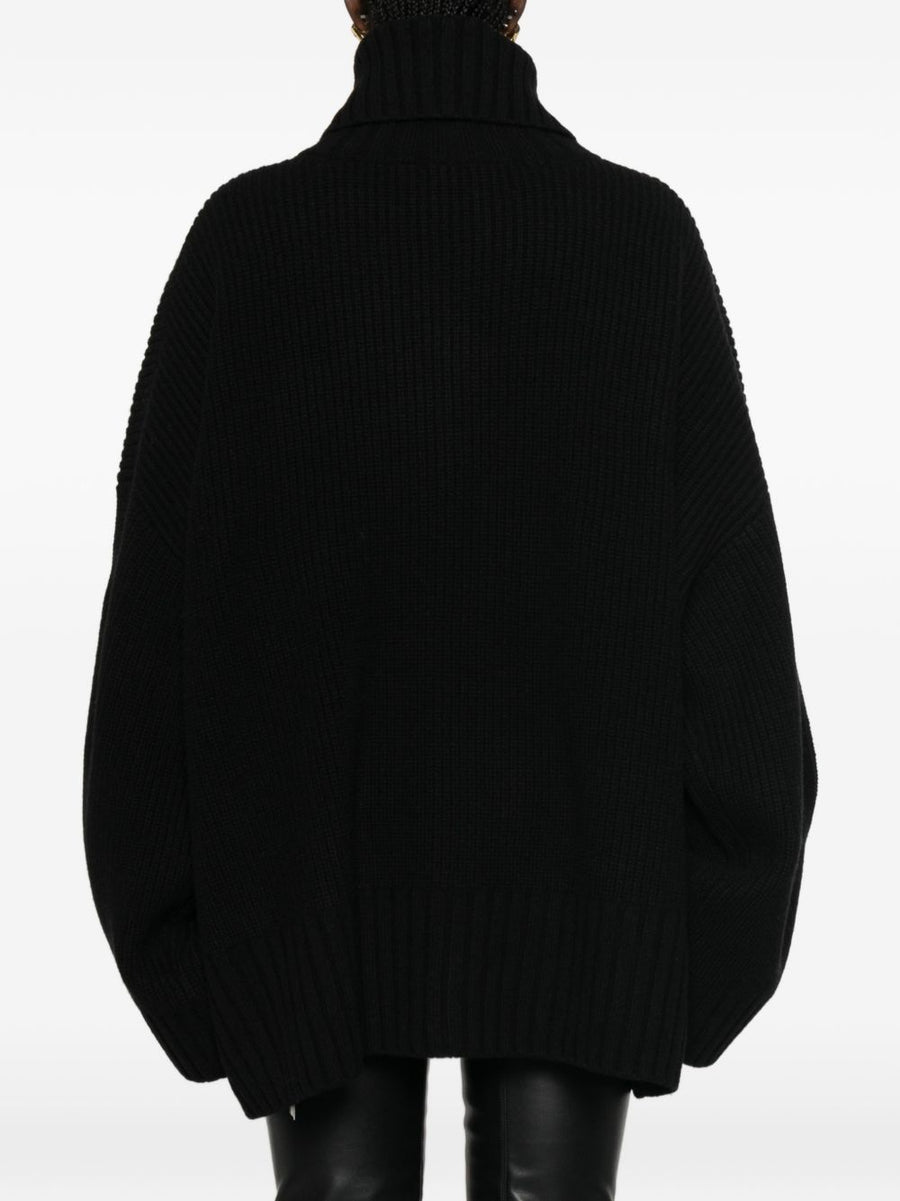 032C THE FRANKIE SHOP Sweaters BLACK