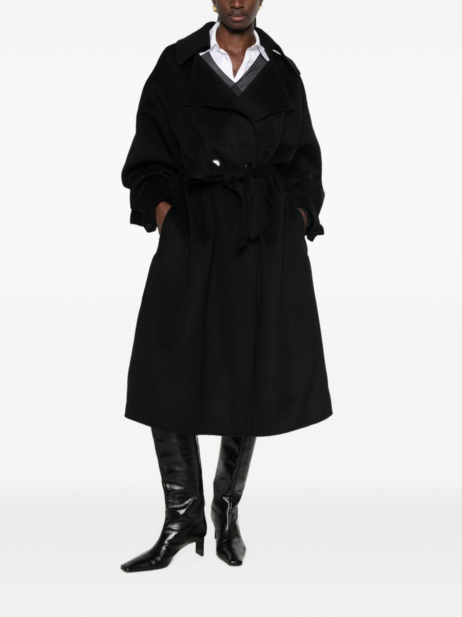 032C THE FRANKIE SHOP Coats BLACK