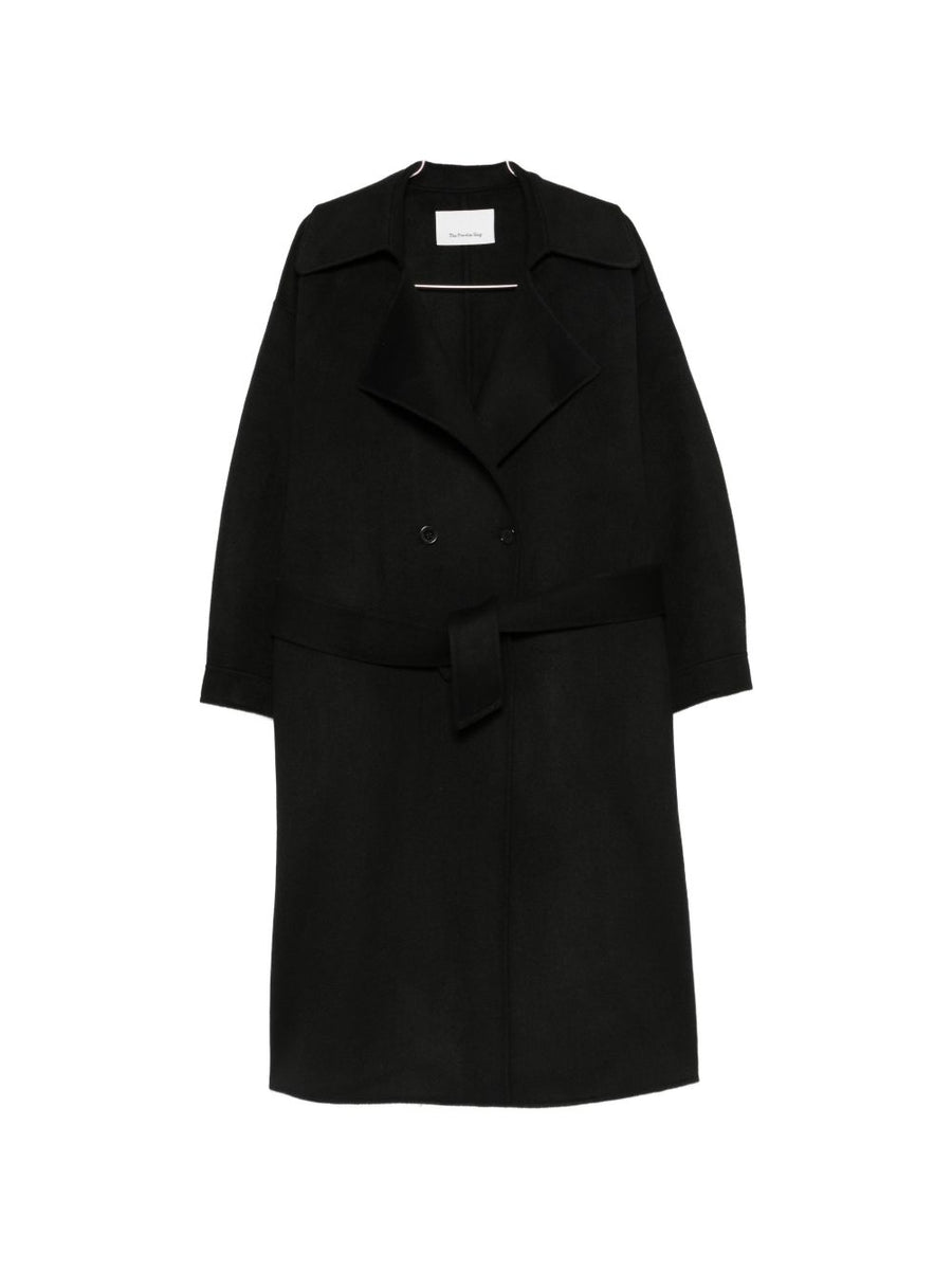 032C THE FRANKIE SHOP Coats BLACK