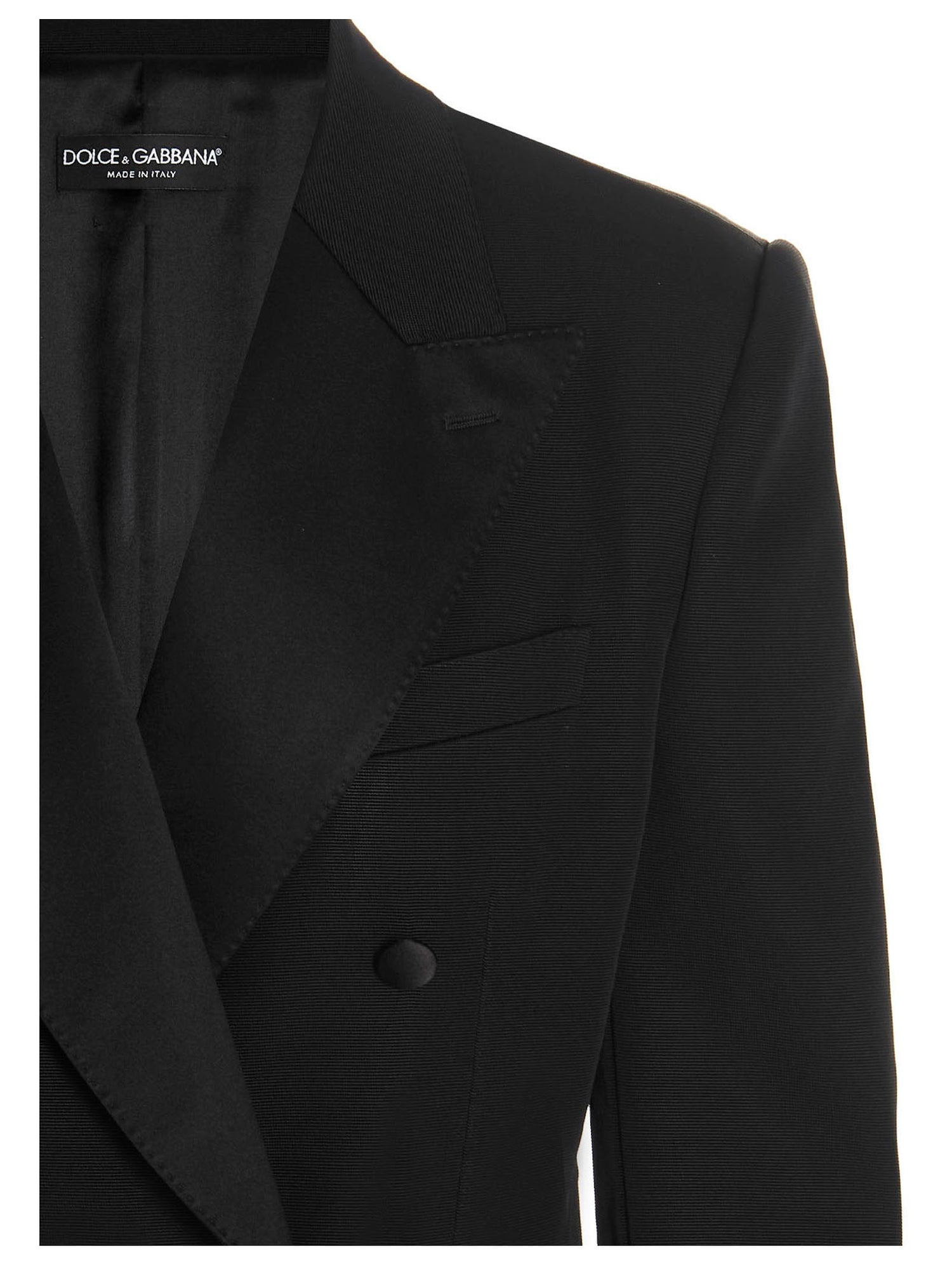 Dolce & Gabbana Padded Shoulders Double-breasted Blazer Jacket
