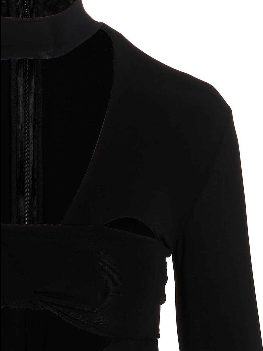 Ambush Heart Shaped Gloves Bodysuit