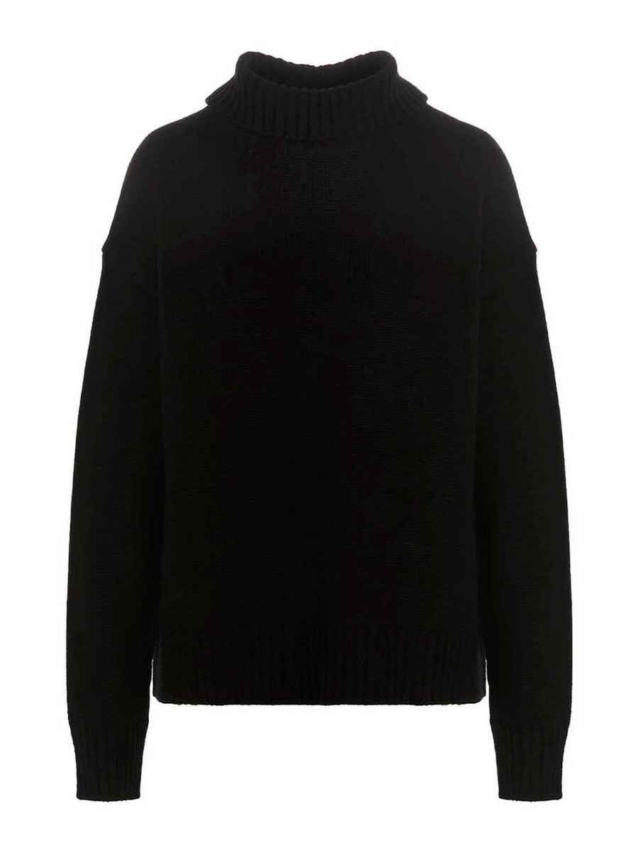 Jil Sander Cashmere Blend Sweater for Women Soft Luxury Collared Office Topwear Everyday