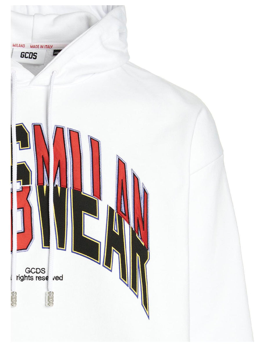 Gcds College Hoodie Mens Oversized Cotton Kangaroo Pocket