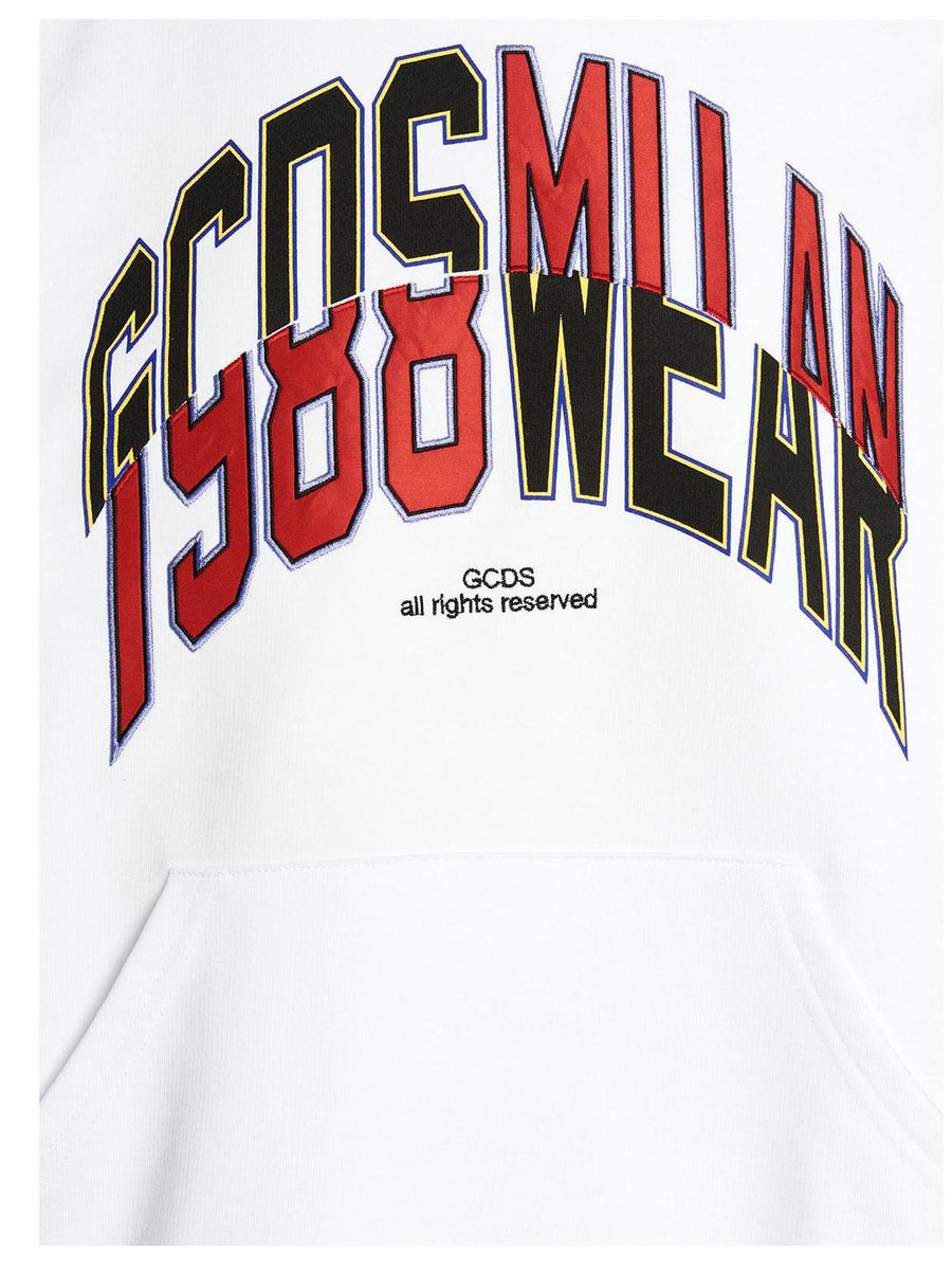Gcds College Hoodie Mens Oversized Cotton Kangaroo Pocket