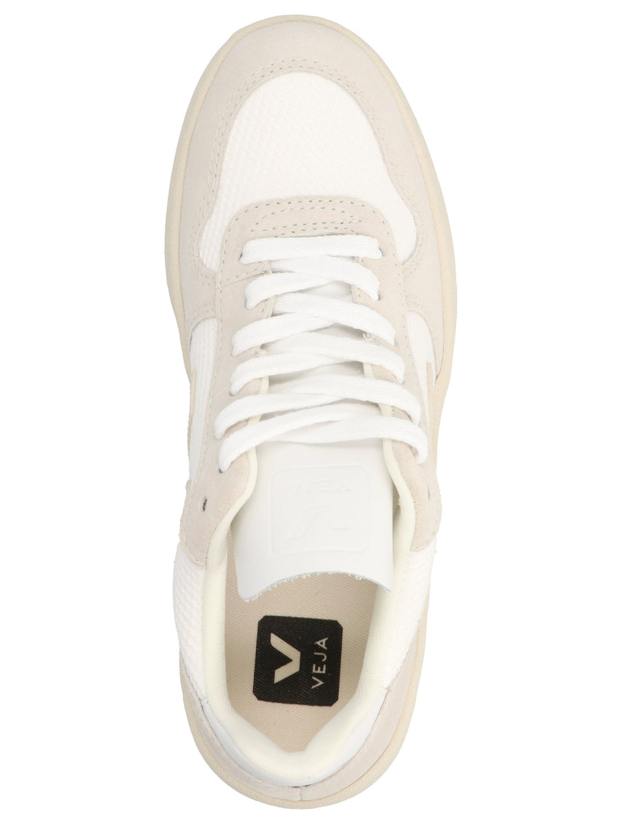 Veja V 10 Sneakers For EU Women With White B Mesh And Suede Upper And Durable Rubber Sole
