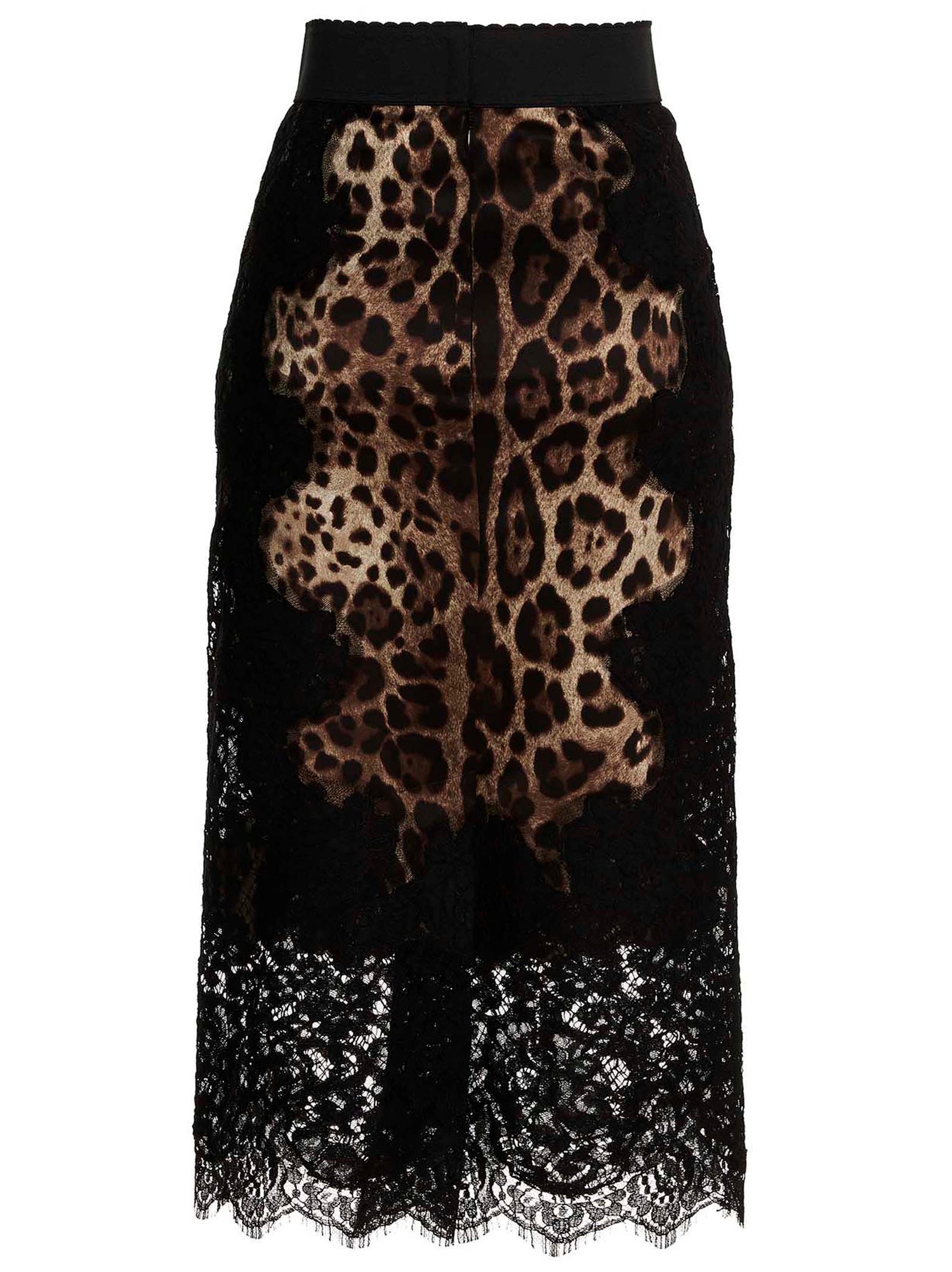 Dolce & Gabbana Animalier Skirt