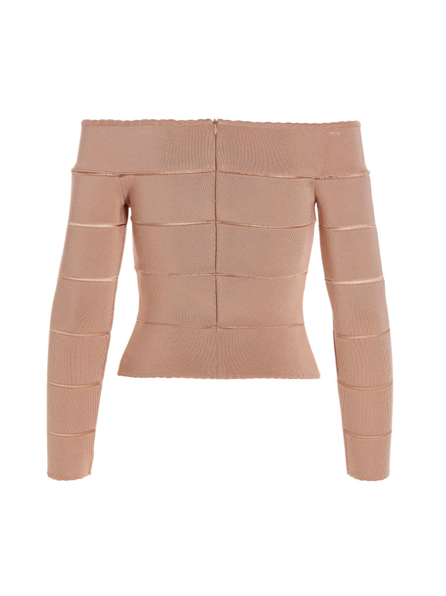 Alexandre Vauthier Off-shoulder Top